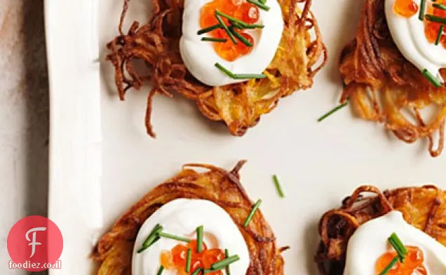 דלעת סקווש Rösti עוגות