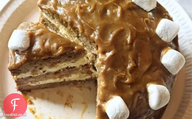 עוגת מרשמלו Banoffee