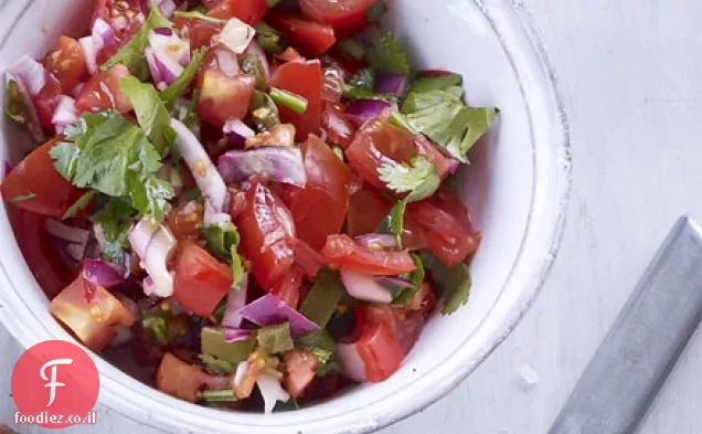 סלט מקסיקני קצוץ (Pico de gallo)