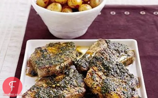 טונה מתובלת במרוקאי
