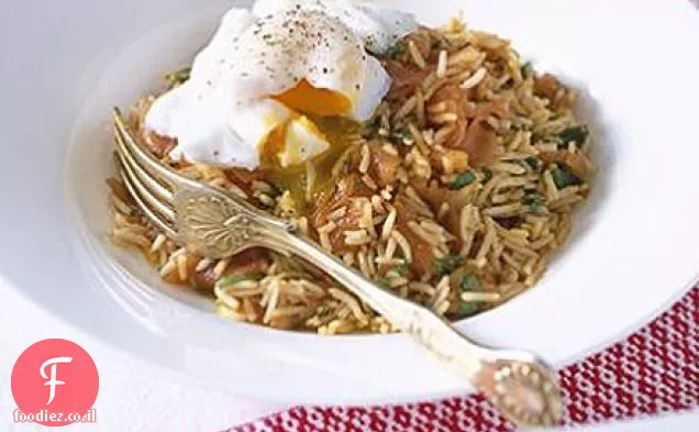 סלמון מעושן kedgeree