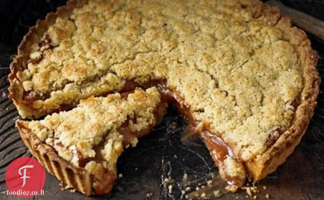 עוגת קרמבל חבושים