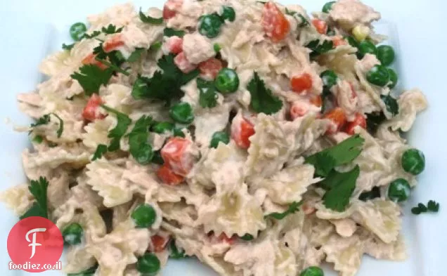 סלט פסטה וטונה (Ensalada de Pasta y Atún)