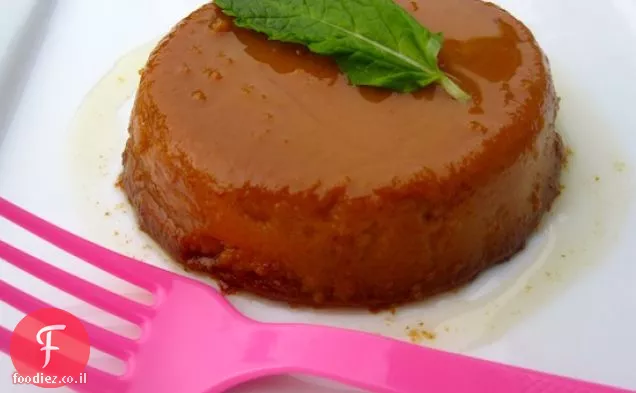 פלאן דה ארקיפה (Dulce de Leche Flan)