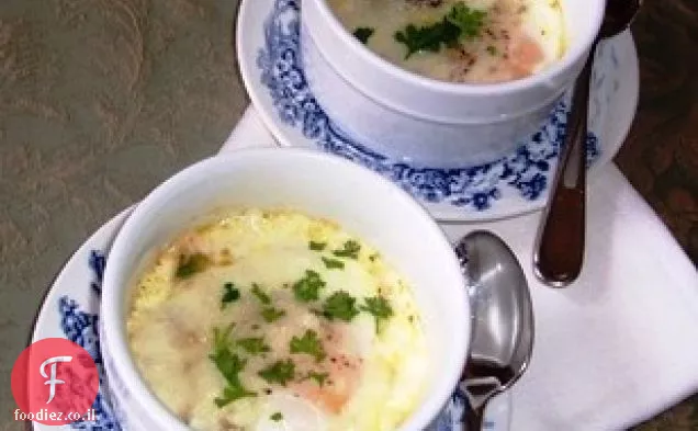 ביצים אפויות עם פורטובלו (HUEVOS CON PORTOBELLO)