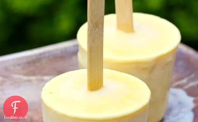 Paletas de Maracuyá (ארטיקים קרמי פסיפלורה)