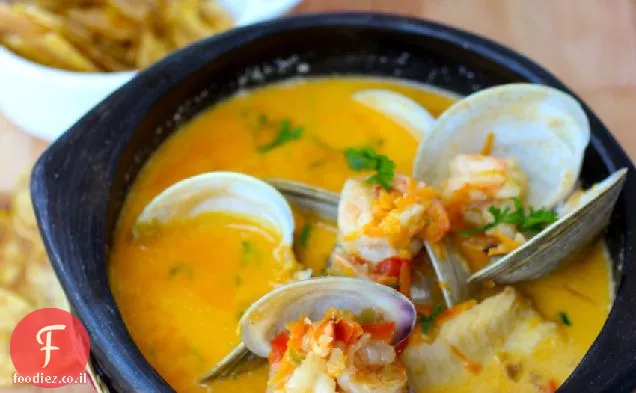 Cazuela de Mariscos (תבשיל פירות ים)