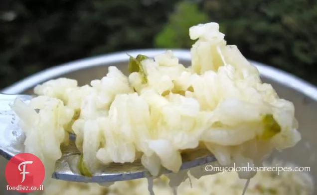 Arroz con Queso y Pimentón (פלפל ירוק ואורז גבינה)