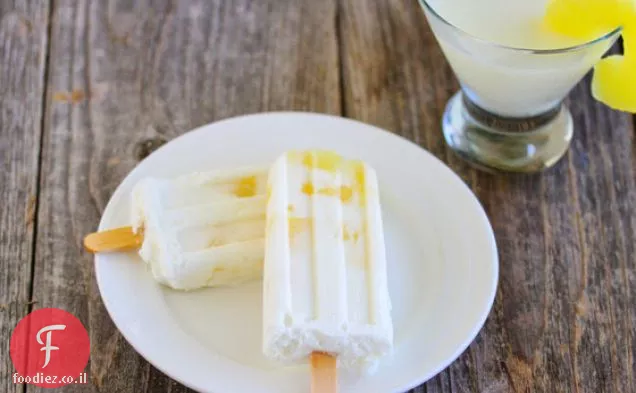 Pina Colada Ice Pops