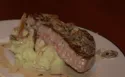 טונה (או דגים או עוף) עם רוטב שמנת שיטאקי ג'ינג'ר