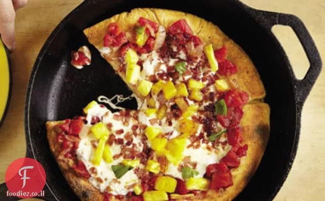 פיצה 6: פיצה הוואית מטוגנת