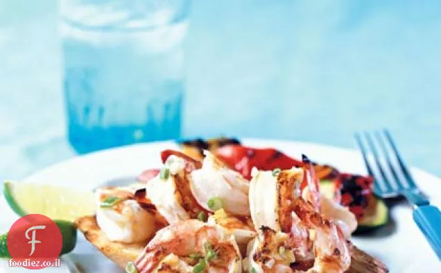 Scampi ליים בגריל