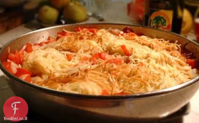 Sopa Seca de Fideo (בסגנון מקסיקני אנג'ל קיני שיער)