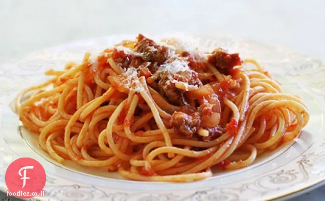 ספגטי נקניק איטלקי קל