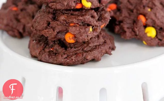 Reeses חתיכות עוגיות שוקולד כפול