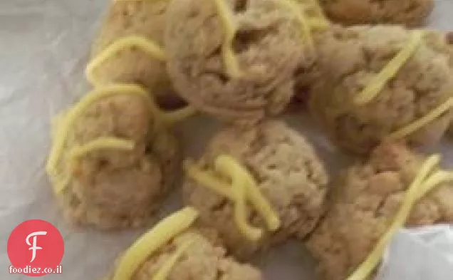 ממיסים בפה דבש לימון עוגיות חג מולד שמח