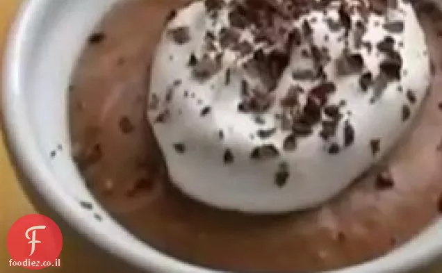 מוס שוקולד מריר