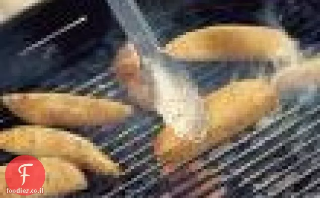 קישואים בגריל עם ויניגרט לימון-בלסמי