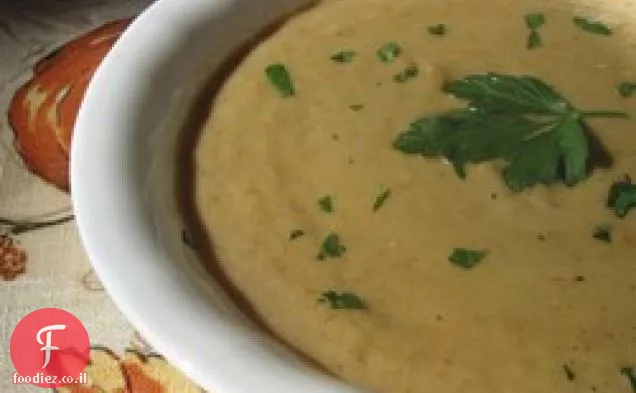מרק גזר לבן קלוי