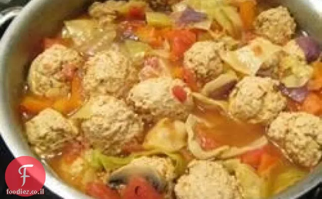 מרק ירקות קינואה