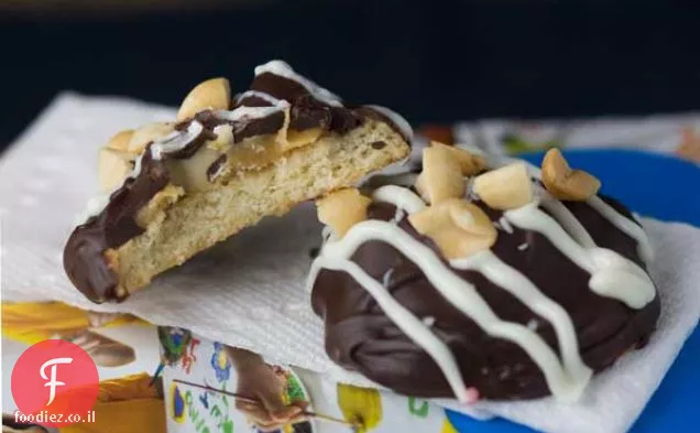 קרמל עקף ילדה הצופים עוגיות Trefoils