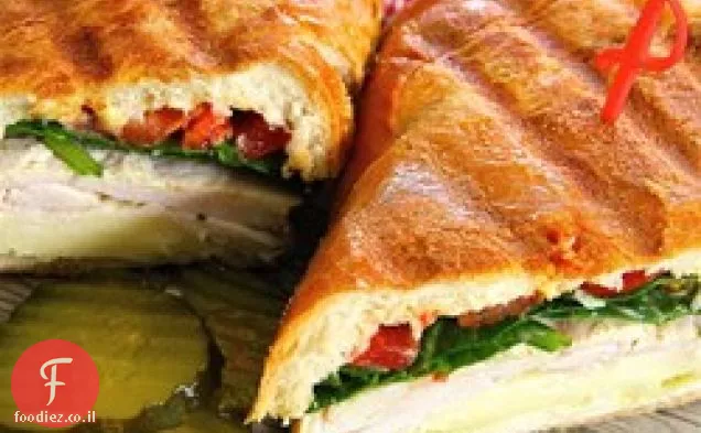 הודו בגריל וכריך שוויצרי