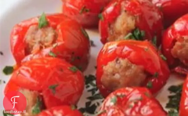 Poppers פלפל דובדבן ממולא נקניק