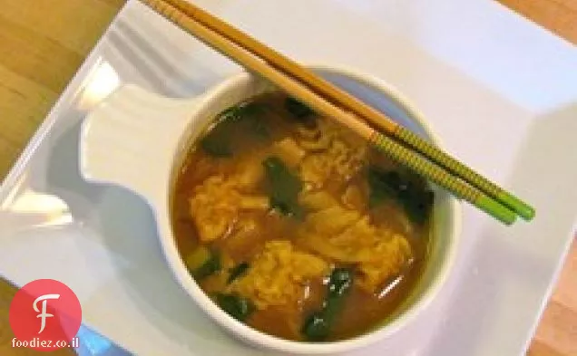 מרק שבועות Wonton