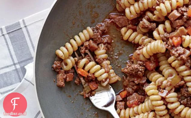 תפוחי אדמה Fingerling עם Pancetta ובצל