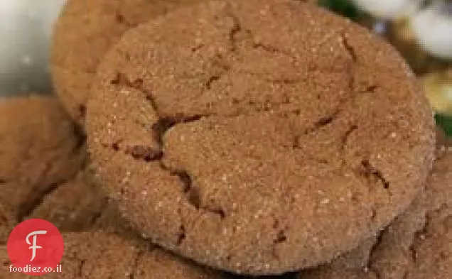 עוגיות Gingersnap של סבתא