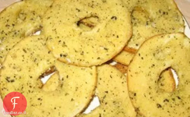 צ'יפס בייגל מלח ושום