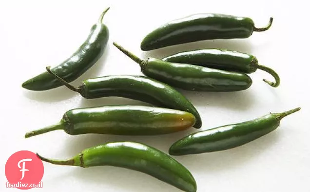 Tomatillo מבושל מהיר-רוטב צ'ילה