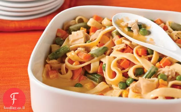 תבשיל אטריות טונה VELVEETA