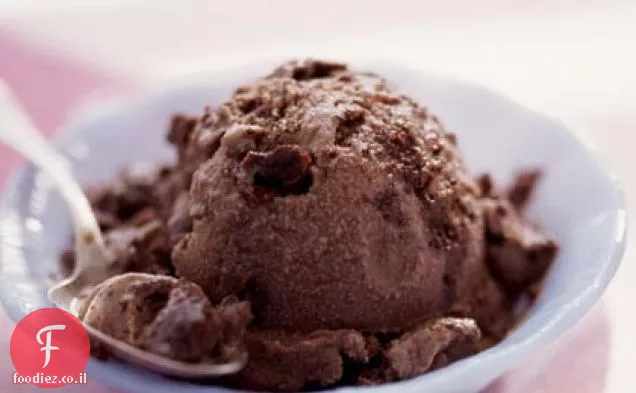 גלידת שוקולד פאדג'בראוני