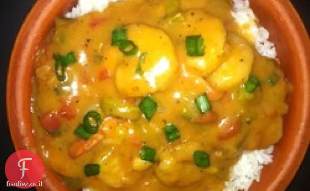 שרימפס Etouffee של השף ג'ון