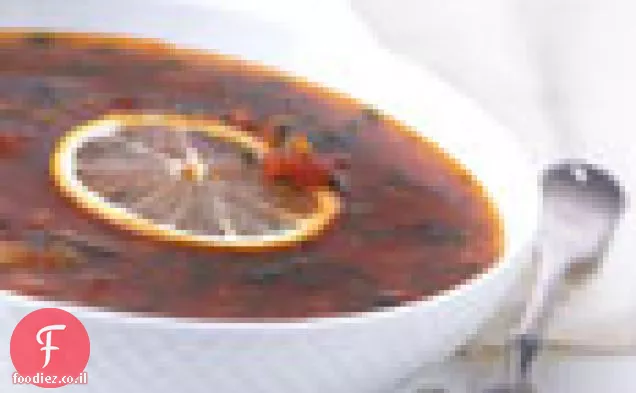 מרק עגבניות קר מתובל מרוקאי