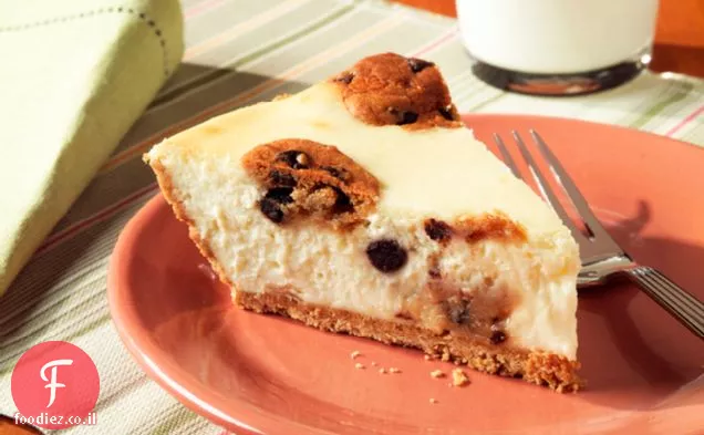 PHILADELPHIA 3-צעד עוגת גבינה עם עוגיות שוקולד צ'יפס