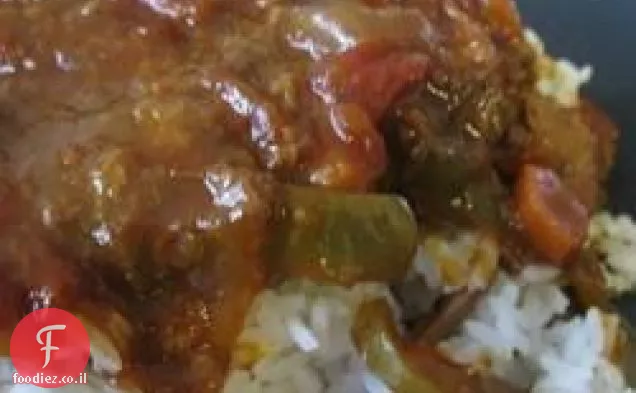 בישול איטי סטייק שוויצרי מרושל
