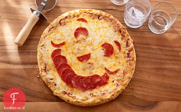 פיצה פרצוף שמח
