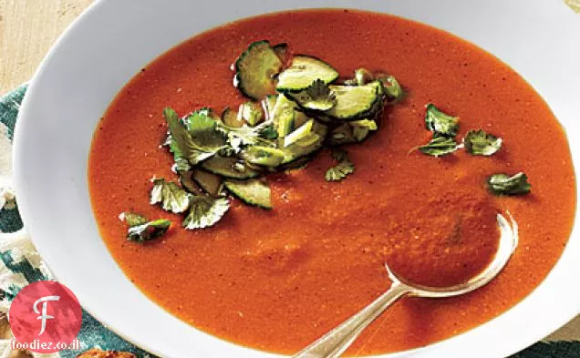 Gazpacho ירקות בגריל
