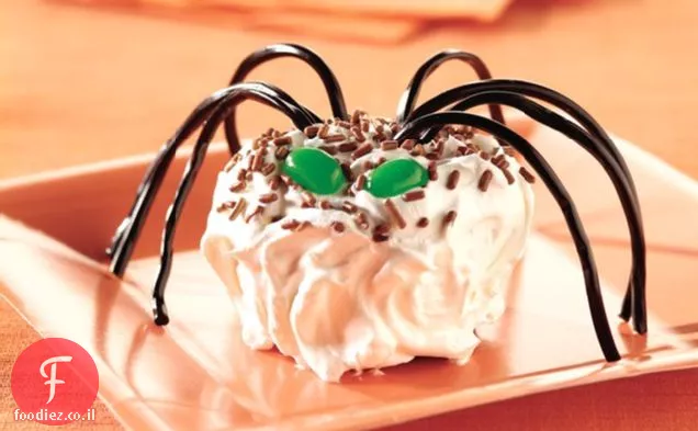 Cupcakes עכביש מגניב