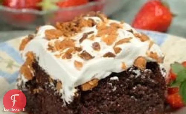 חמאת שוקולד-עוגת קרמל