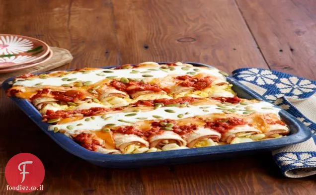 Enchiladas חזיר וביצה שמנת
