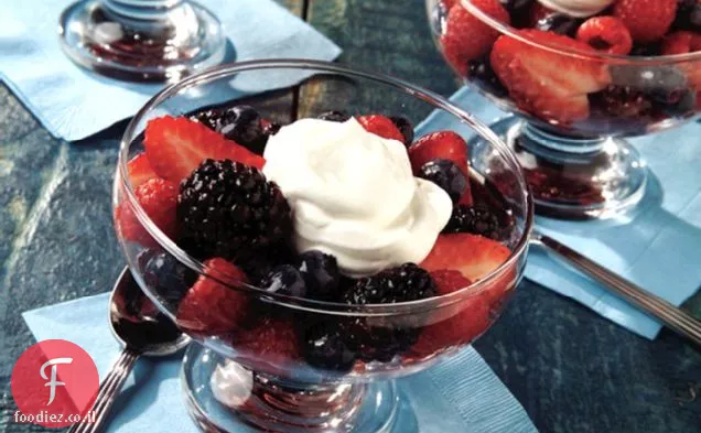 Berries Romanoff