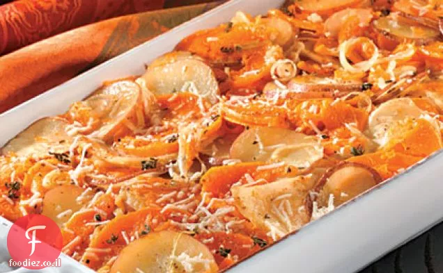 Gratin ירקות שורש