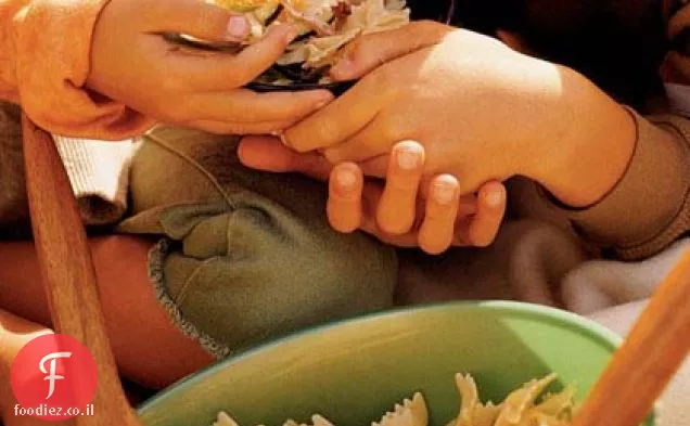Farfalle עם קישואים פרושוטו