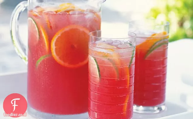Raspberry-Orange Sangria Punch