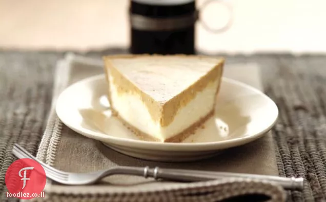 PHILADELPHIA 3-צעד עוגת גבינה דלעת שכבה כפולה