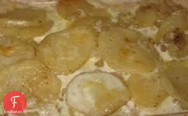 Gratin תפוחי אדמה Gruyere