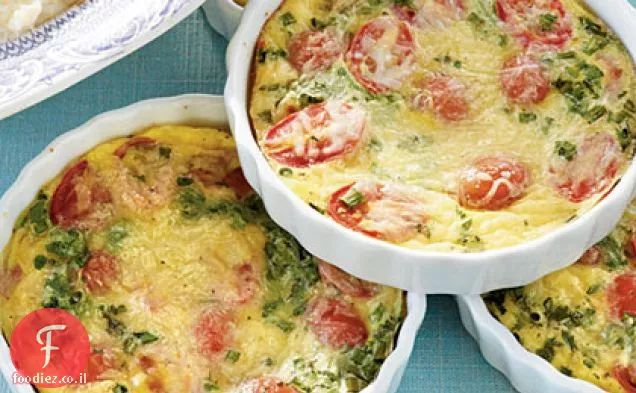 עגבניות הרב מיני Frittatas